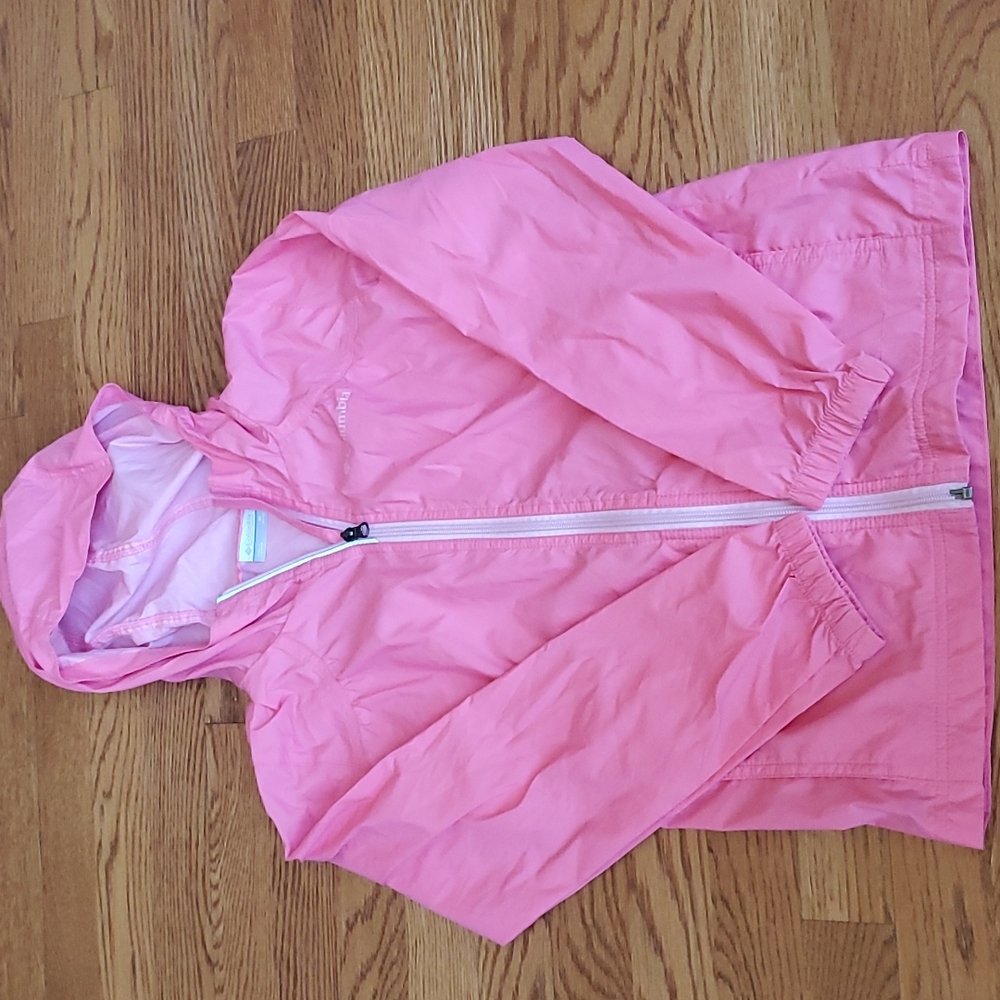 Girls Columbia Wind Breaker Sz M
